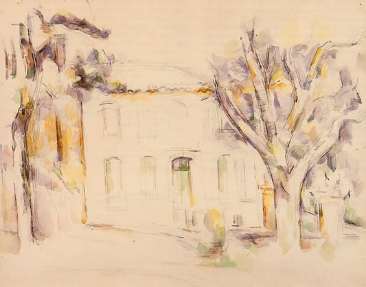 Paul Cézanne: The Father of Modern Art and His Enduring Legacy - House in Provence by Paul Cézanne