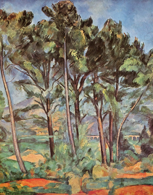 Paul Cézanne: The Father of Modern Art and His Enduring Legacy in Art Prints - Pine and Aqueduct by Paul Cézanne