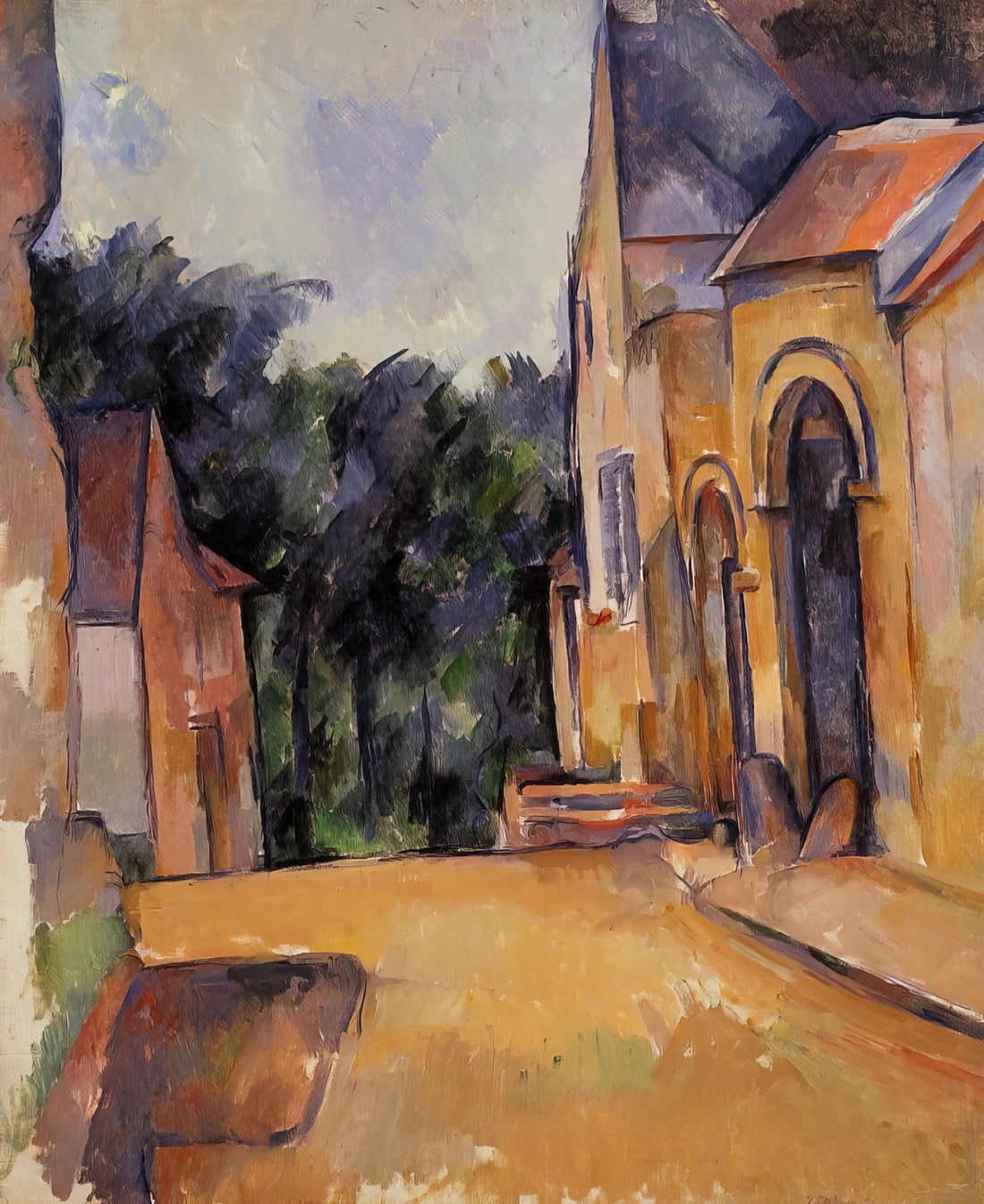 Paul Cézanne: The Revolutionary Artist Who Transformed Modern Art - Farm at Montgeroult by Paul Cézanne