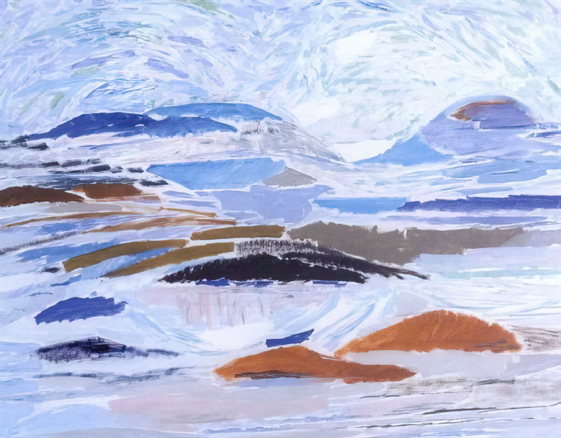 Paul Gravett and Tove Jansson: The Curator Who Championed the Moomin Creator's Artistic Legacy - Vuoristoa - 1966 by Tove Jansson