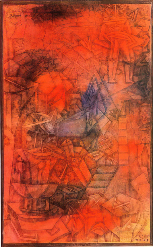 Paul Klee Poster: A Collector's Guide to the Artist's Iconic Prints and Their Lasting Appeal - GROYNES 1925 by Paul Klee
