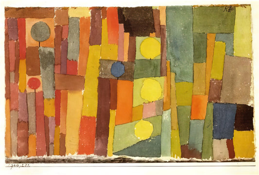 Paul Klee Reproductions: A Curator's Guide to Owning His Whimsical World - IN THE STYLE OF KAIROUAN 1914 by Paul Klee