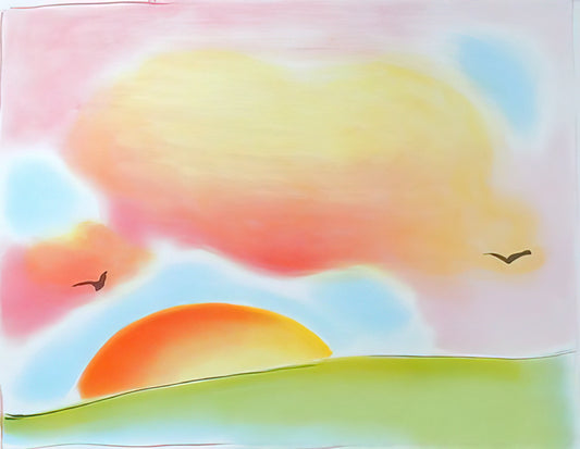 Peter Max Kapital: The Psychedelic Pop Art Icon Who Defined an Era - FREEDOM 1980 by Peter Max