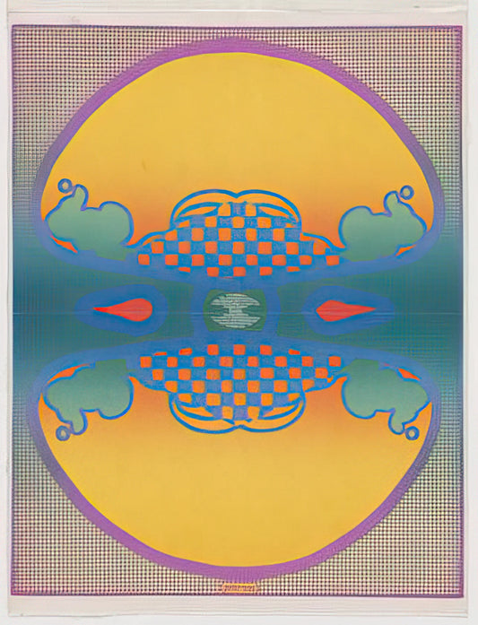 Peter Max Statue of Liberty Poster: The Psychedelic Icon of American Freedom - 1 2 3 INFINITY THE CONTEMPORARIES 1967 by Peter Max