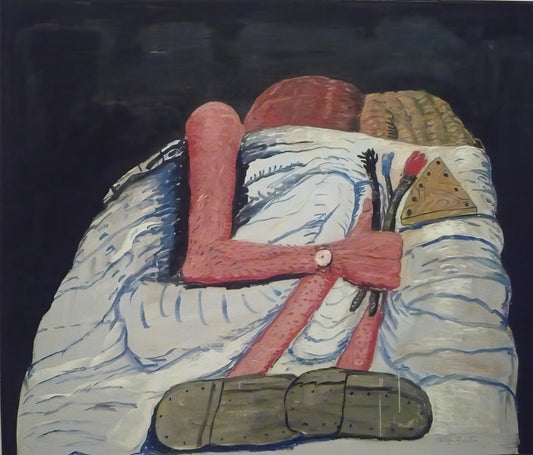 Philip Guston: The Radical Evolution of an American Master - COUPLE IN BED by Philip Guston