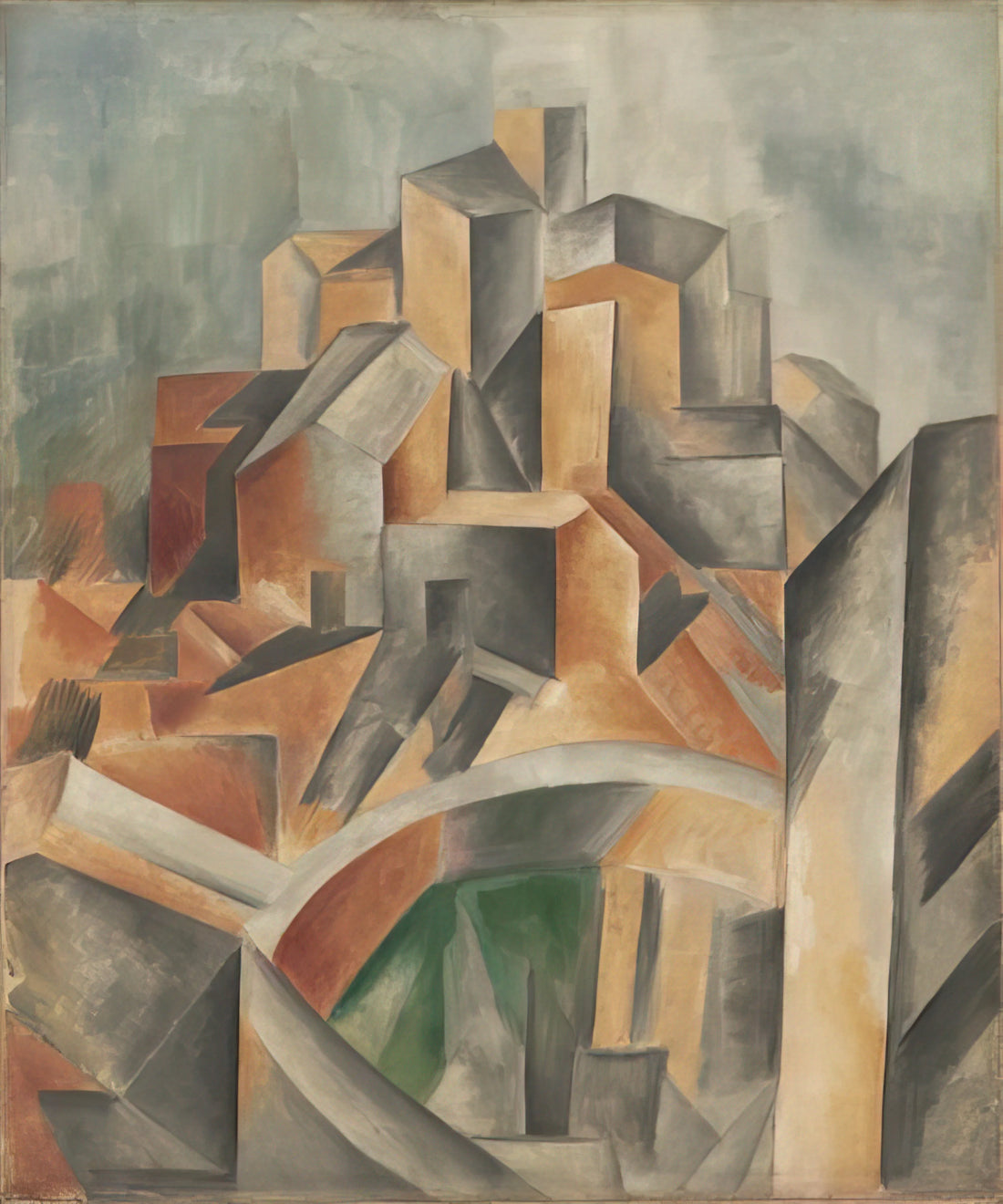 Picasso Canvas Paintings: A Collector's Guide to His Revolutionary Works - The Reservoir, Horta de Ebro by Pablo Picasso