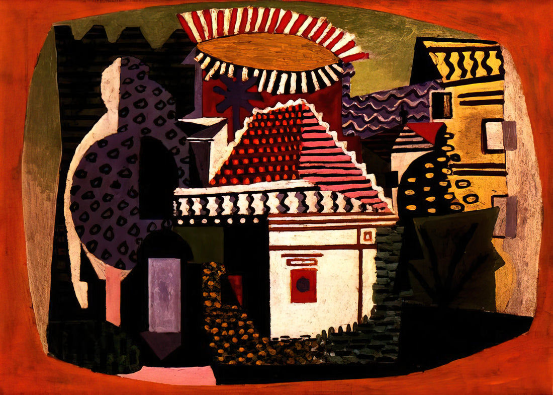 Picasso's Toros y Toreros Lithograph: A Master's Late Bullfight Obsession - Landscape of Juan-les-Pins by Pablo Picasso