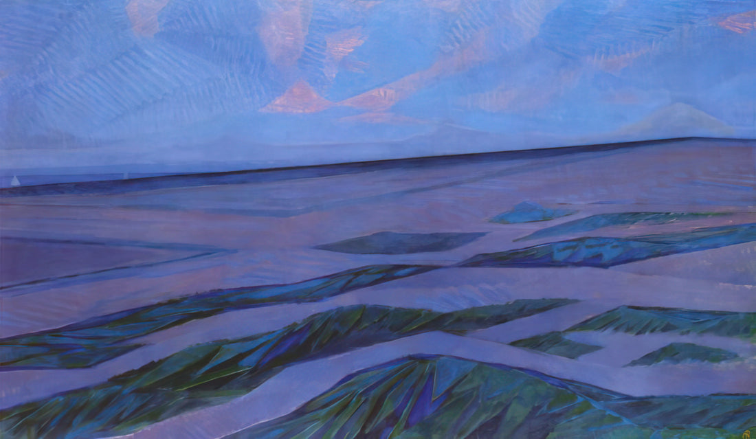 Piet Mondrian Print: The Enduring Legacy of Geometric Abstraction - Dune Landscape by Piet Mondrian