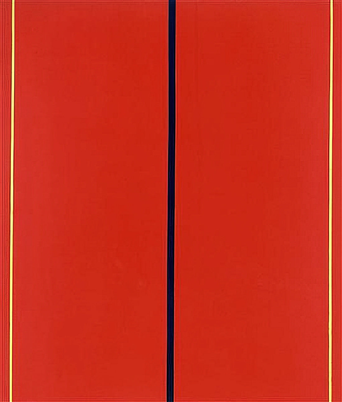 Piet Mondrian, Barnett Newman, Dan Flavin: The Evolution of Geometric Abstraction in Modern Art - Who's Afraid of Red, Yellow and Blue II by Barnett Newman
