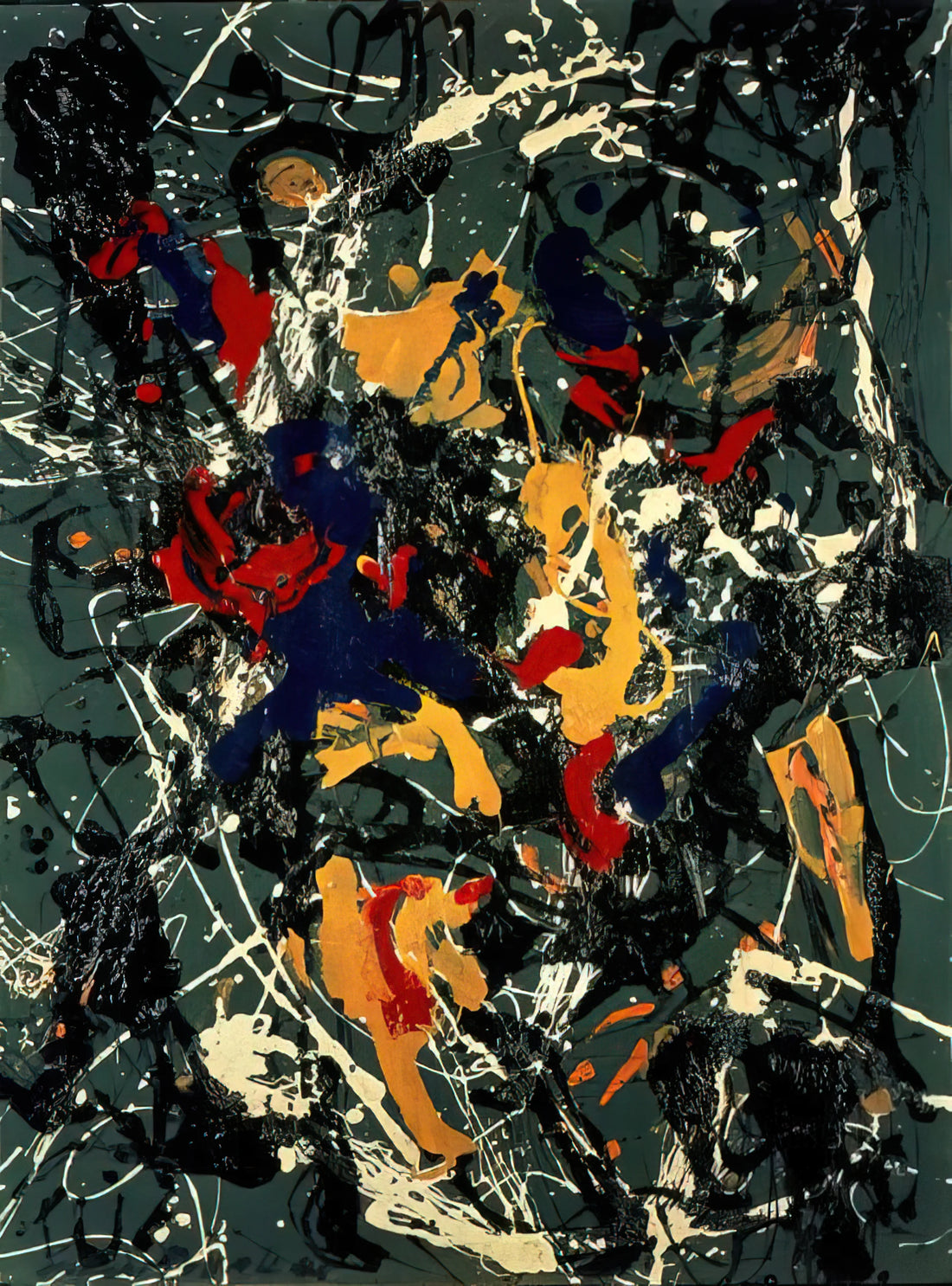 Pollock Early Work: The Formative Years That Shaped an American Master - NUMBER 3 1948 by Jackson Pollock