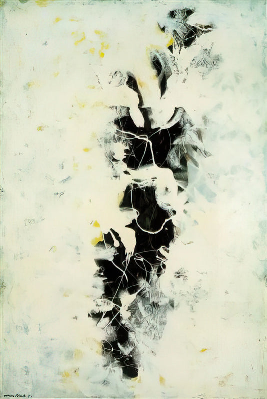 Pollock's First Painting: Tracing the Origins of an Abstract Expressionist Icon - THE DEEP 1953 by Jackson Pollock
