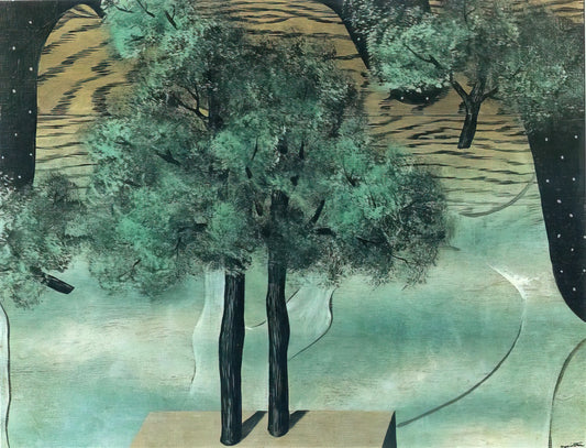 René François Ghislain Magritte: The Master of Surrealist Mystery and Visual Paradox - THE CULTIVATION OF IDEAS 1927 by Rene Magritte