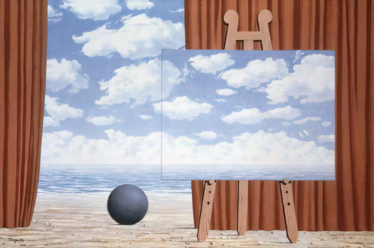 René François Magritte: The Surrealist Master of Mystery and Meaning - THE FAIR CAPTIVE 1965 by Rene Magritte
