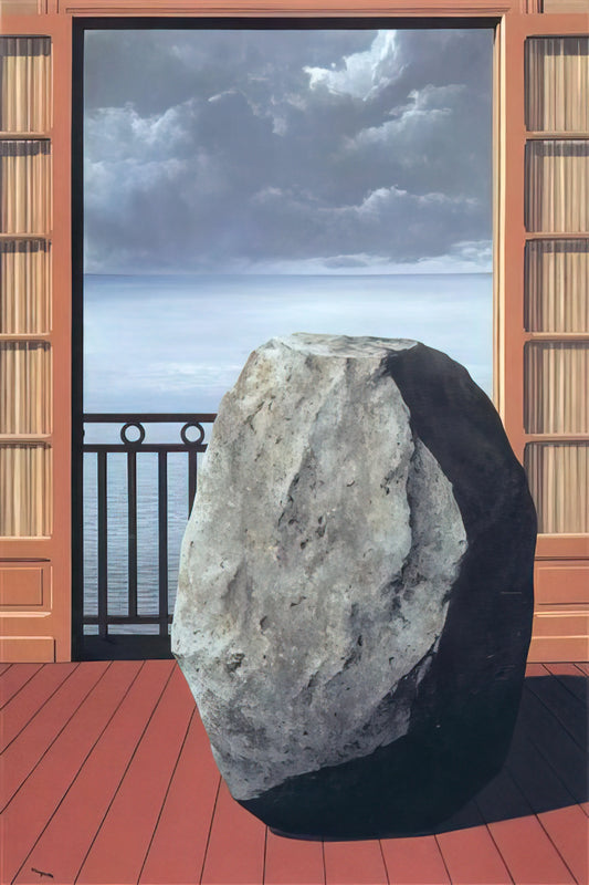 Rene Magritte Prints for Sale: A Collector's Guide to Surrealist Masterpieces - INVISIBLE WORLD 1954 by Rene Magritte