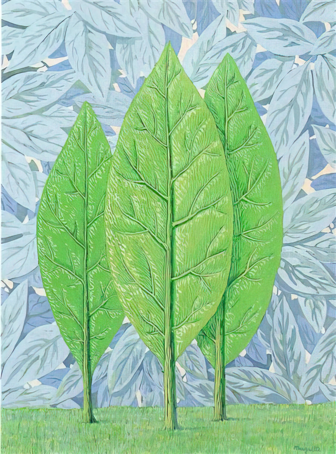 René Magritte Prints: Surrealist Masterpieces for the Modern Collector - THE GOOD SEASON 1961 by Rene Magritte