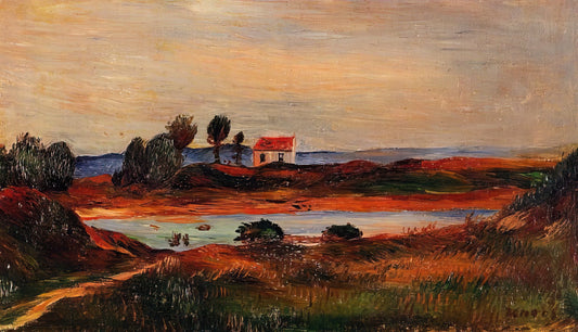 Renoir Boat: Exploring the Impressionist Master's Nautical Scenes and Artistic Evolution - View of Brittany by Pierre-Auguste Renoir