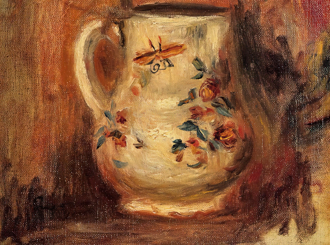 Renoir's The Theatre Box: A Glimpse into Parisian Modernity and Impressionist Mastery - Pitcher by Pierre-Auguste Renoir