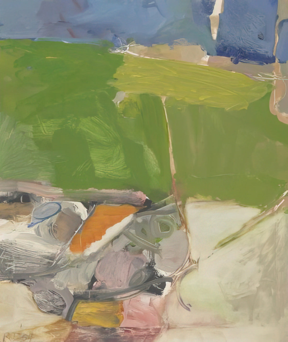 Richard Diebenkorn Works on Paper: The Intimate Explorations of a Modern Master - Berkeley #33 by Richard Diebenkorn