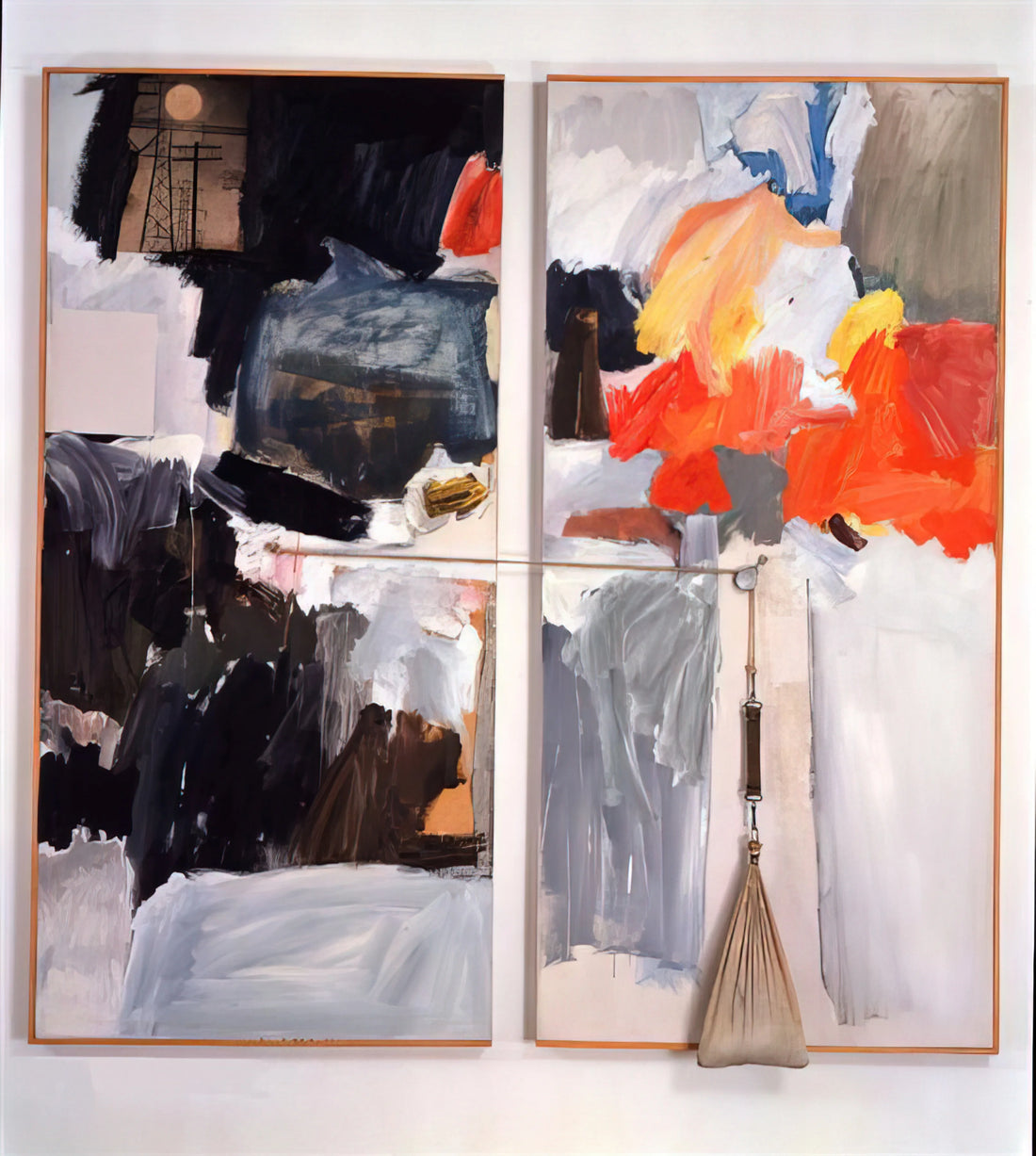 Robert Rauschenberg Prints for Sale: A Collector's Guide to Acquiring Iconic Works - STUDIO PAINTING 1961 by Robert Rauschenberg