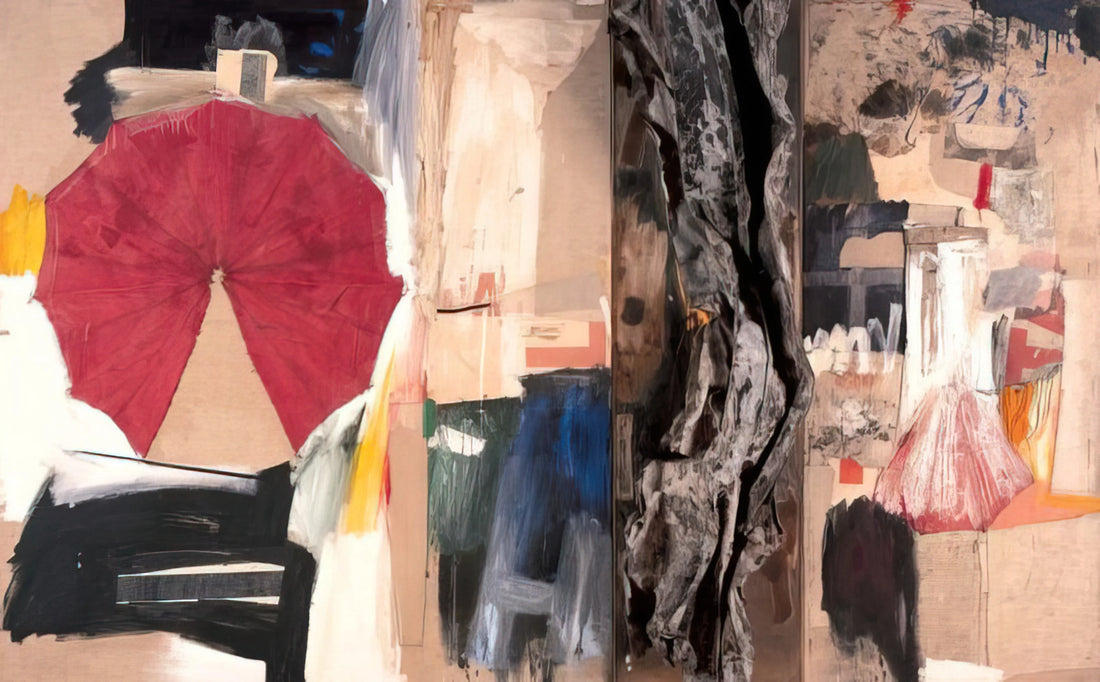 Robert Rauschenberg: The Revolutionary Artist Who Redefined American Art - ALLEGORY 1960 by Robert Rauschenberg