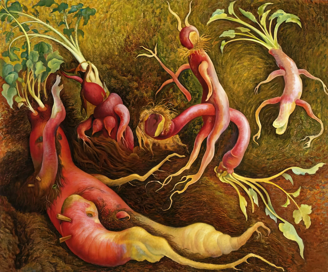 Rockefeller Center Diego Rivera Painting: The Controversial Mural That Shaped Art History - THE TENPTATIONS OF SAINT ANTONY 1947 by Diego Rivera