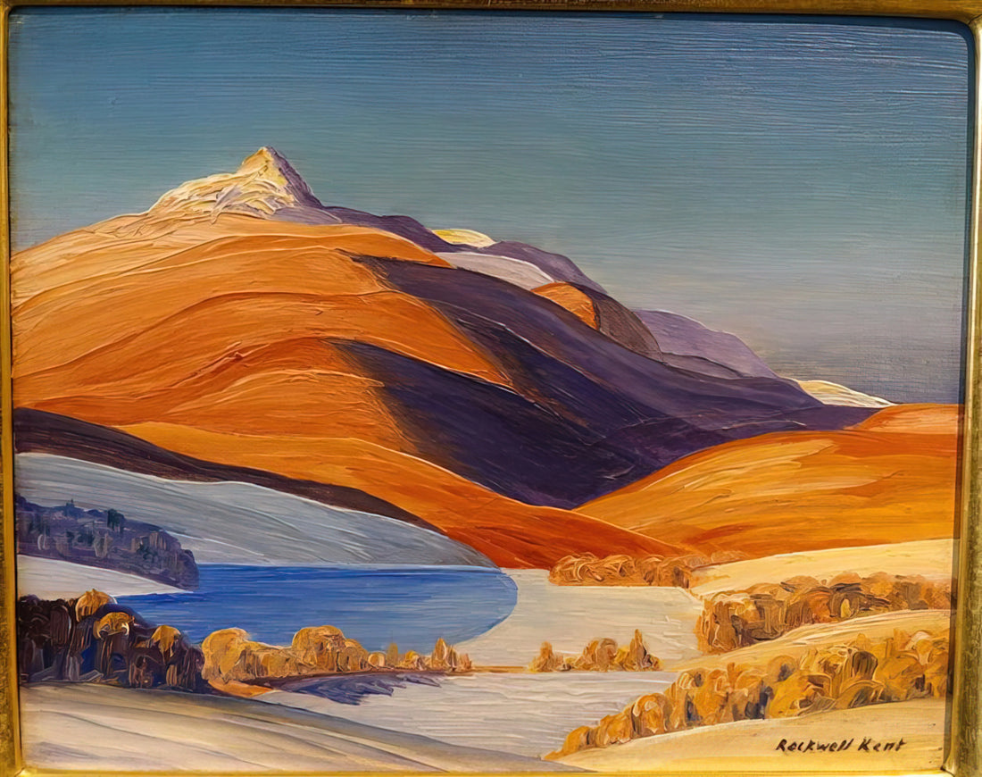 Rockwell Kent Signature: Authenticity, Value, and Artistic Legacy - Vermont Study by Rockwell Kent