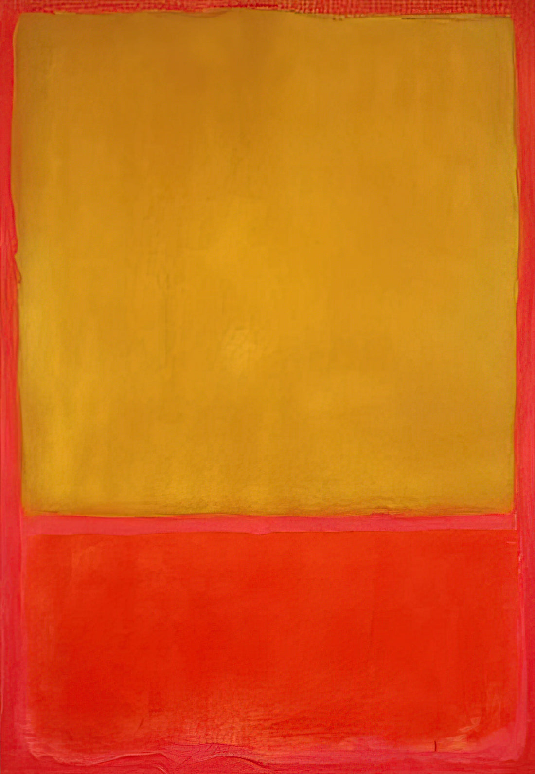 Rothko 13: The Profound Mystery of Mark Rothko's Numbered Masterpieces - Ochre and Red on Red - 1954 by Mark Rothko