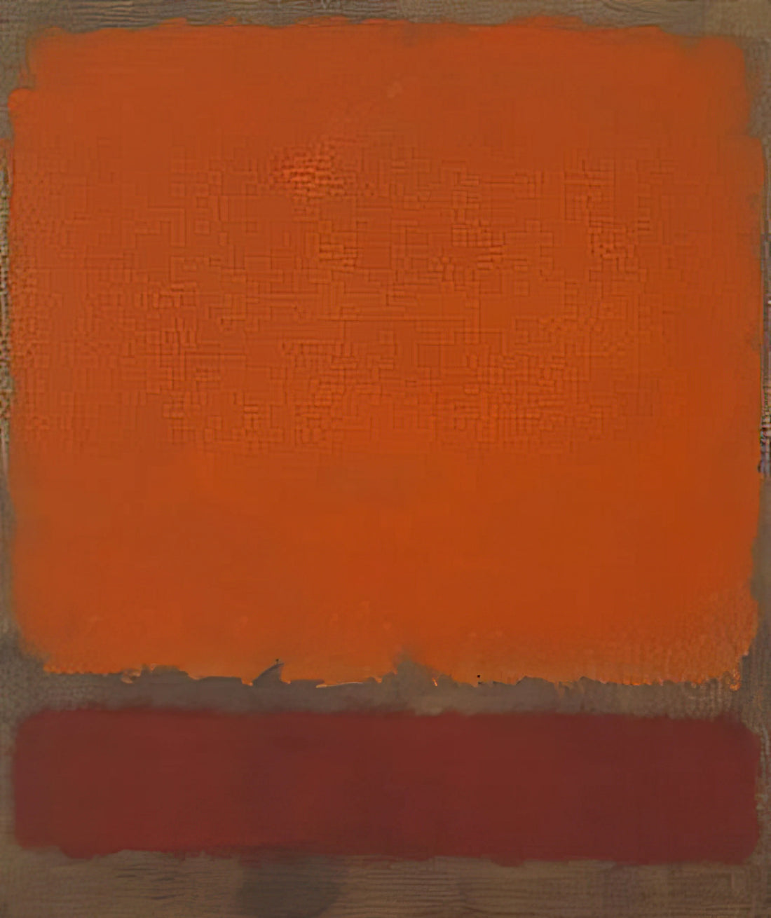 Rothko 207: A Deep Dive into the Artist's Monumental Masterpiece - Ochre and Red on Red - 1962 by Mark Rothko
