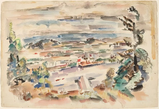 Rothko Gray: Exploring the Somber Majesty of Mark Rothko's Later Canvases - Untitled - 1929 by Mark Rothko