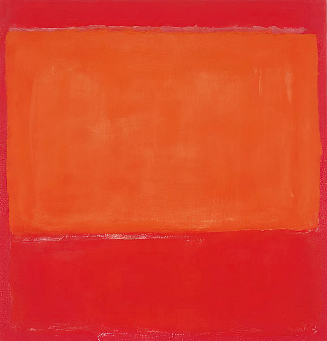 Rothko No. 13: A Deep Dive into the Artist's Signature Color Field Masterpiece - Ochre and Red on Red - 1957 by Mark Rothko