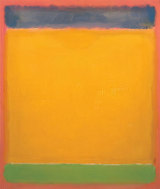 Rothko Paintings Cost: A Guide to Market Value, Investment, and Museum-Quality Prints - United Blue, Yellow, Green on Red - 1954 by Mark Rothko