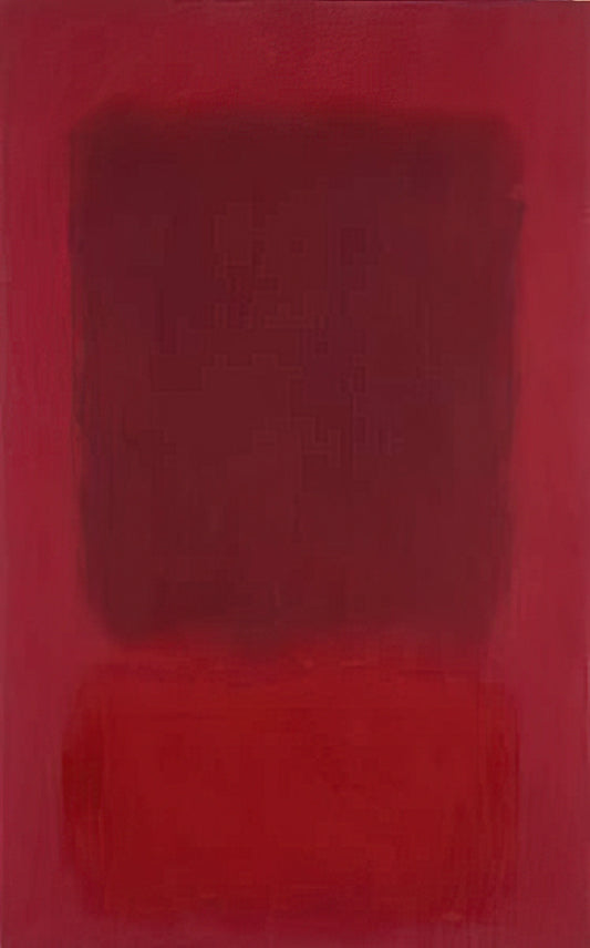 Rothko Red Yellow: A Deep Dive into the Emotional Power of Color - Red and Brown - 1957 by Mark Rothko
