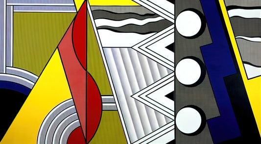 Roy Lichtenstein Art: The Wham! of Pop Art That Transformed Visual Culture - MODERN PAINTING WITH CLEF 1967 by Roy Lichtenstein