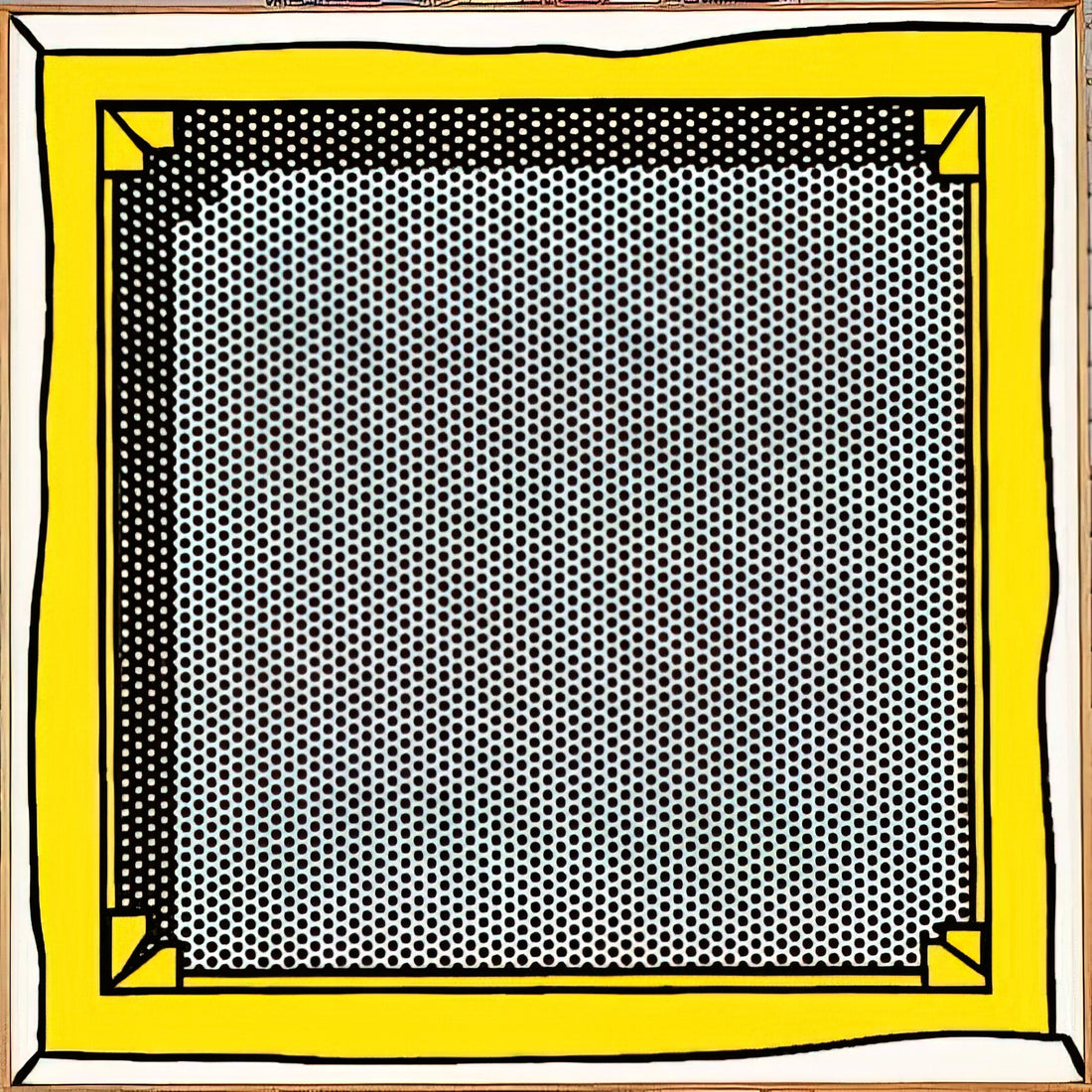 Roy Lichtenstein Posters for Sale: A Collector's Guide to Pop Art Masterpieces - STRETCHER FRAME by Roy Lichtenstein