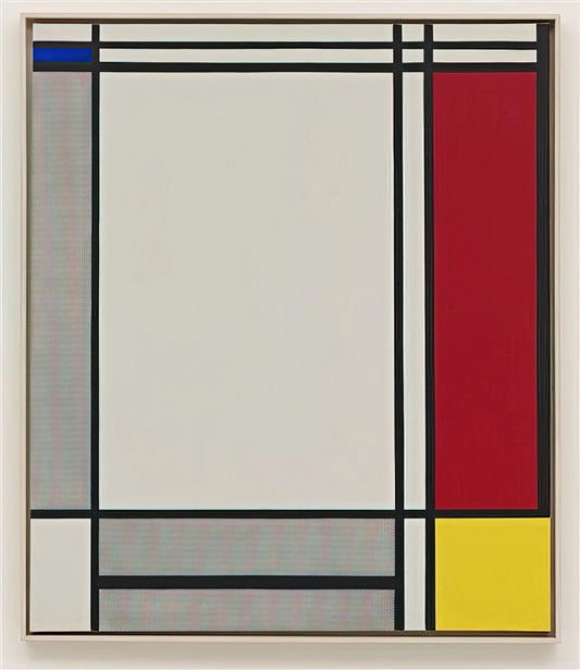 Roy Lichtenstein's Big Painting No. 6: A Definitive Guide to the Pop Art Masterpiece - NON OBJECTIVE I 1964 by Roy Lichtenstein