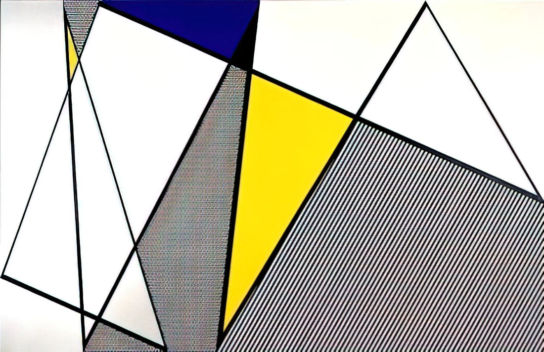 Roy Lichtenstein's Drowning Girl: A Masterpiece of Pop Art Irony and Emotional Depth - PERFECT PAINTING 1 1985 by Roy Lichtenstein