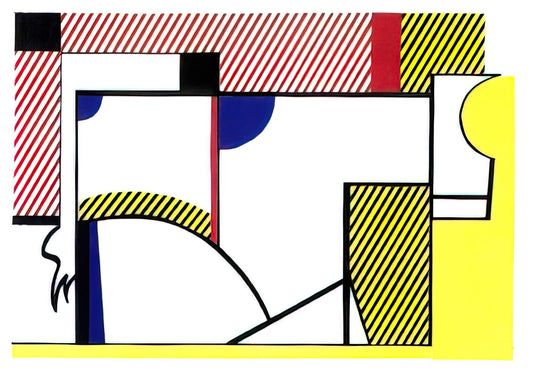 Roy Lichtenstein's Screen Prints: The Definitive Guide to Pop Art's Mechanical Masterpieces - BULL VI 1973 by Roy Lichtenstein