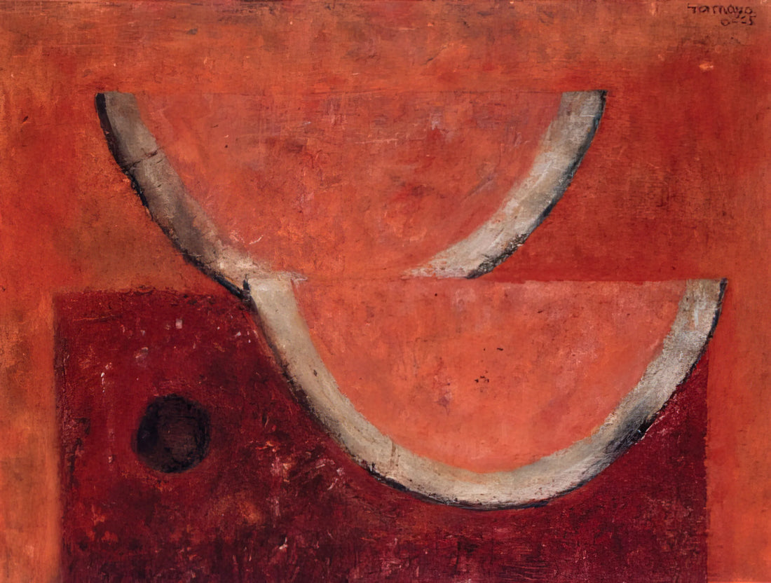 Rufino Tamayo Acrylic Print: A Modernist Masterpiece in Contemporary Form - WATERMELONS 1977 by Rufino Tamayo