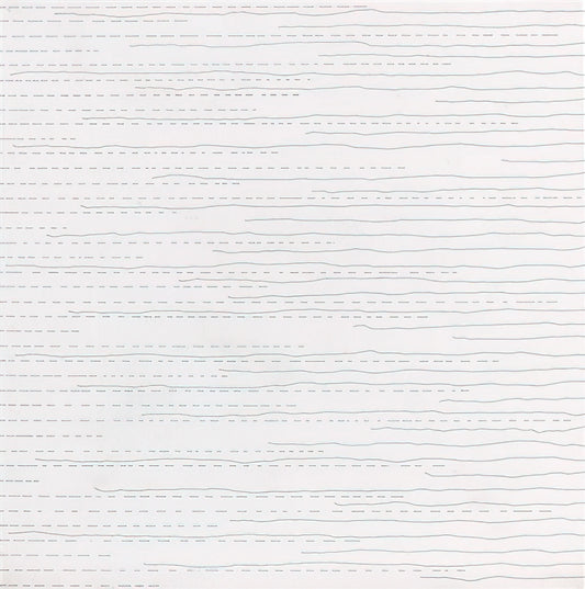 SFMOMA Sol LeWitt: Exploring the Conceptual Artist's Legacy at San Francisco's Modern Art Museum - Alternate Not-Straight Lines From the Right Side and Broken Lines From the Left Side of Random Length by Sol LeWitt