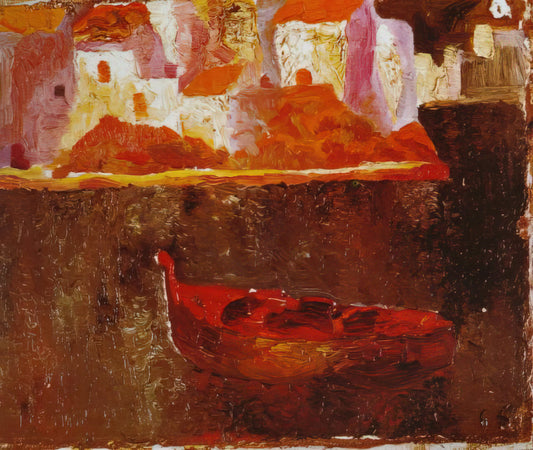 Salvador Dalí Zodiac Lithographs: A Surrealist's Celestial Vision - PUNTA ES BALUARD DE LA RIBA D EN PITXOT 1919 by Salvador Dali