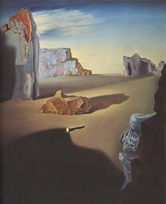 Salvador Dalí's Paradise Lost: Decoding the Surrealist Master's Visionary Interpretation - SHADES OF NIGHT DESCENDING by Salvador Dali