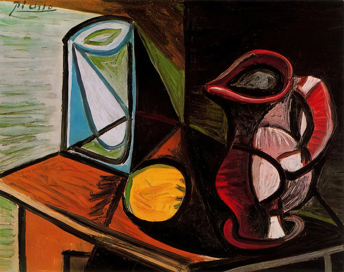 Salvador Picasso: Unraveling the Artistic Legacy and Influence of a Modern Master - Glass and pitcher by Pablo Picasso