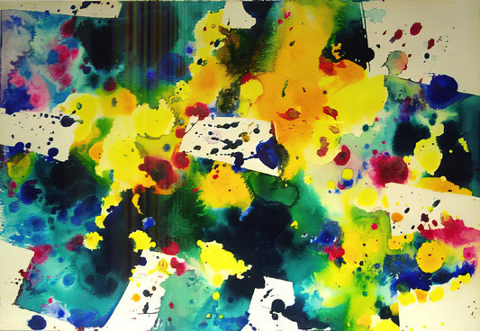 Sam Francis Art: The Luminous Legacy of Abstract Expressionism's Color Field Pioneer - Tokyo by Sam Francis