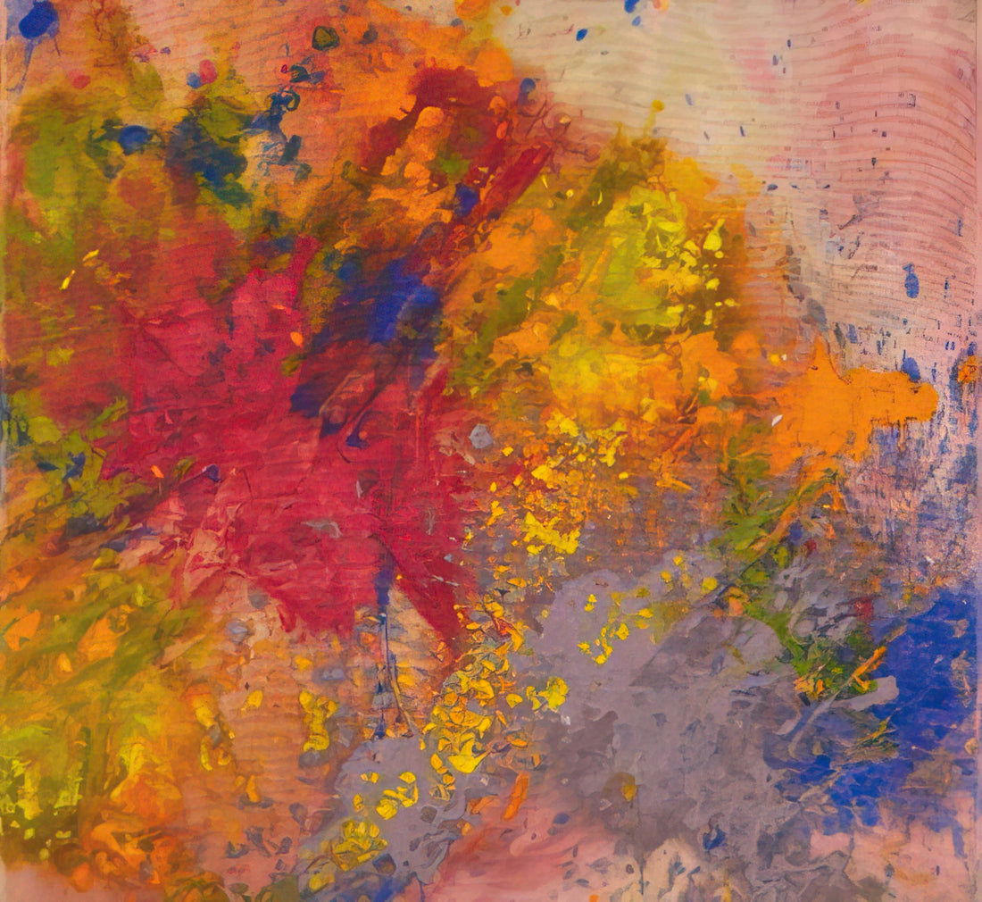 Sam Gilliam: The Abstract Artist Who Liberated Painting from the Frame - Red Linger by Sam Gilliam