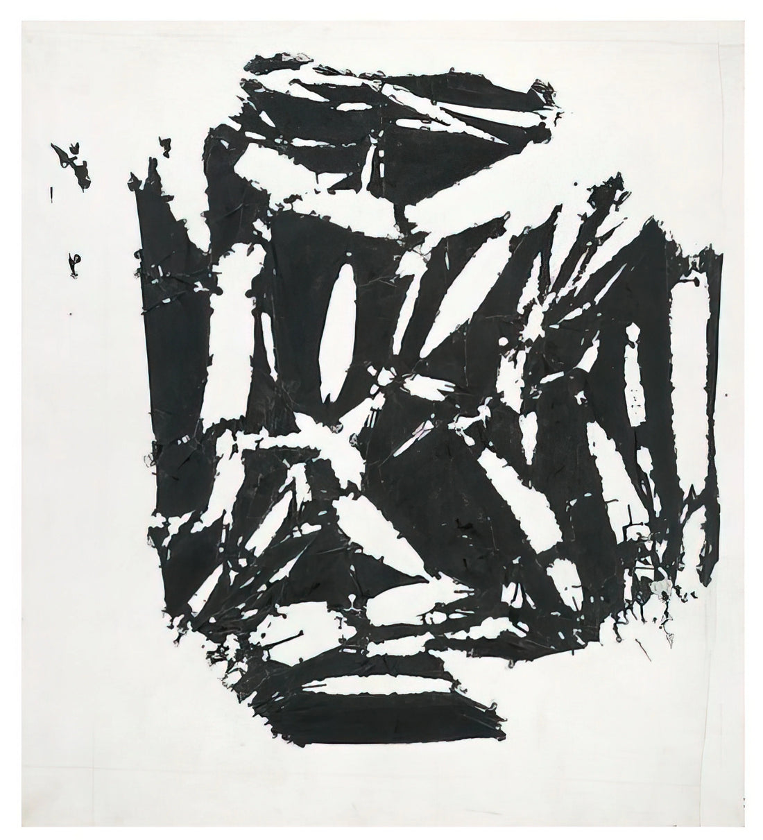 Simon Hantai Paintings: The Revolutionary Art of Folding and Unfolding - Laissée - 1994 by Simon Hantai