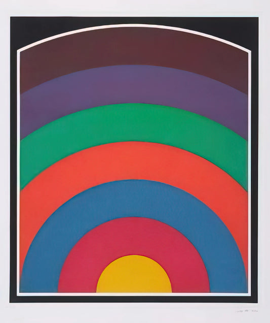 Sol LeWitt Art Work: The Conceptual Master Who Redefined Drawing - Arc Bands by Sol LeWitt