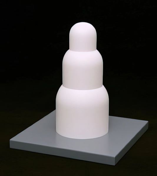 Sol LeWitt Lincoln Center Print: A Masterpiece of Conceptual Art in Public Space - Three Stacked Domes by Sol LeWitt