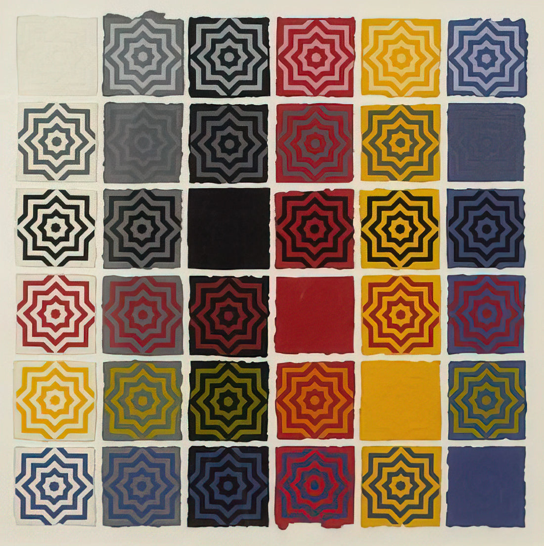 Sol LeWitt and Paula Cooper: The Conceptual Revolution in Contemporary Art - Stars 8 Pointed by Sol LeWitt