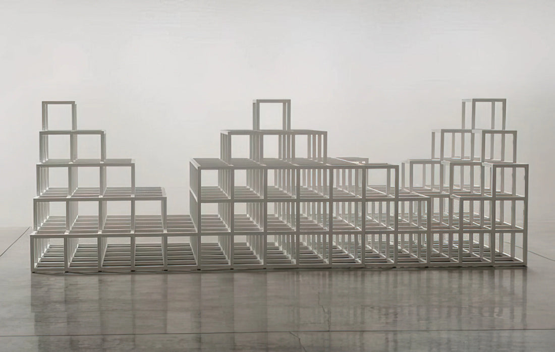 Sol LeWitt at Storm King: Where Conceptual Art Meets Monumental Landscape - Structure with Three Towers by Sol LeWitt