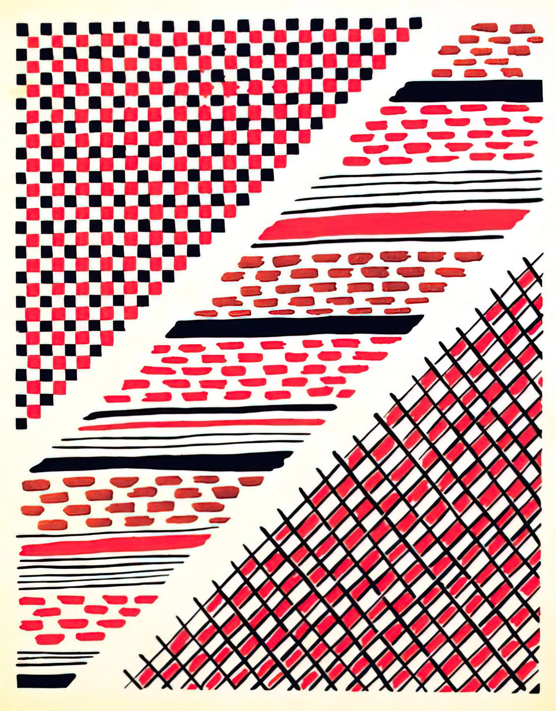 Sonia Delaunay: The Pioneering Visionary of Color and Modernist Abstraction - COMPOSITION 13 by Sonia Delaunay